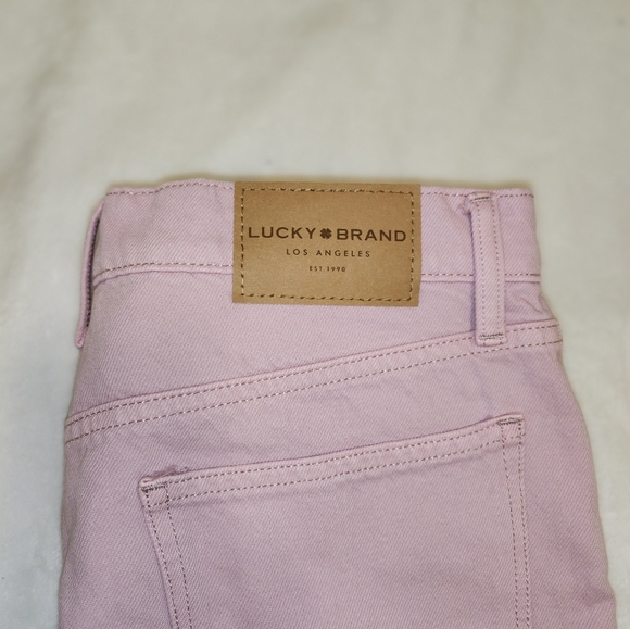 Lucky Brand 🍀 pink denim skirt - Picture 3 of 4